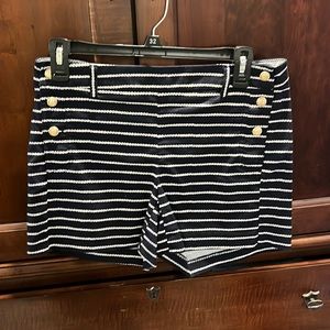 Cynthia Rowley nautical shorts